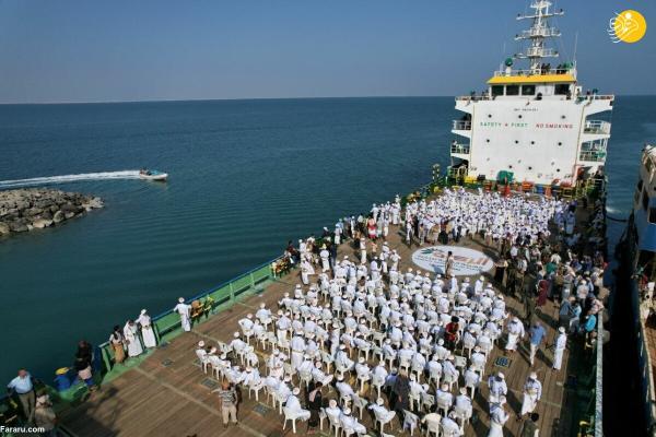 جشن عروسی دسته جمعی در کشتی توقیف شده اماراتی!