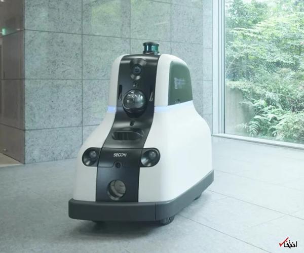 رباتی ژاپنی که امنیت را تضمین می نماید