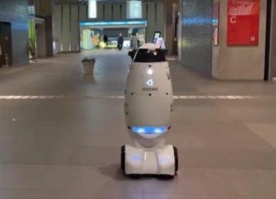 ربات عجیب ژاپنی امنیت را برقرار می نماید ، عکس